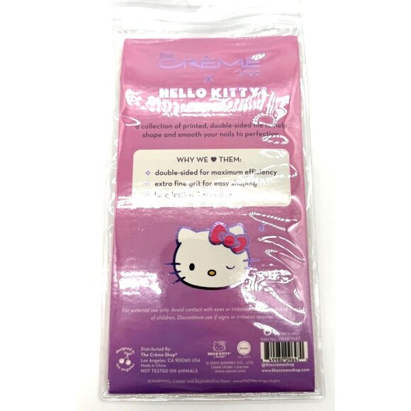The Crème Shop Hello Kitty Smooth Perfection Nail File Trio - Picture 2 of 2